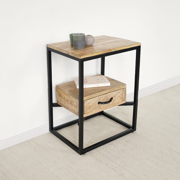 Table de nuit avec un tiroir