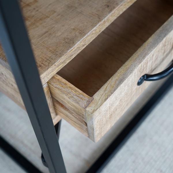 Table de nuit avec un tiroir