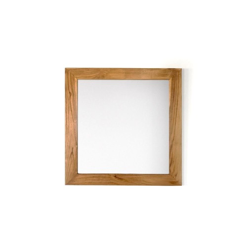 Rechteckiger Spiegel 70 cm Holzrahmen