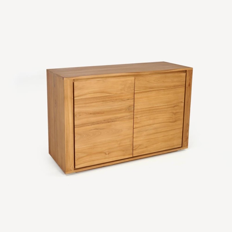 Anrichte aus massivem Teakholz 120 cm - Yseult